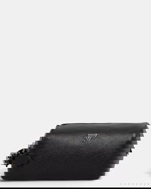 Guess borsetă pentru bărbați, din piele MONACO