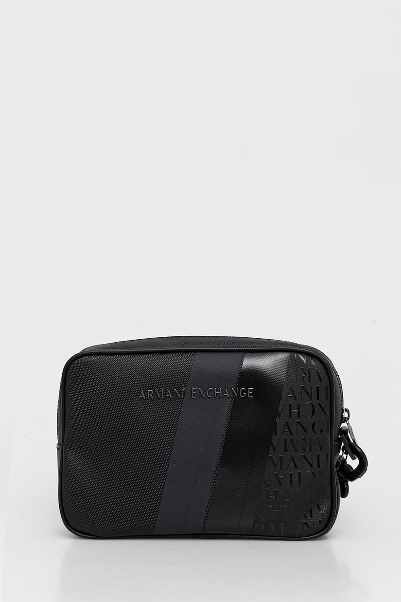 Armani Exchange trusă cosmetică pentru bărbați, cu imitație de piele