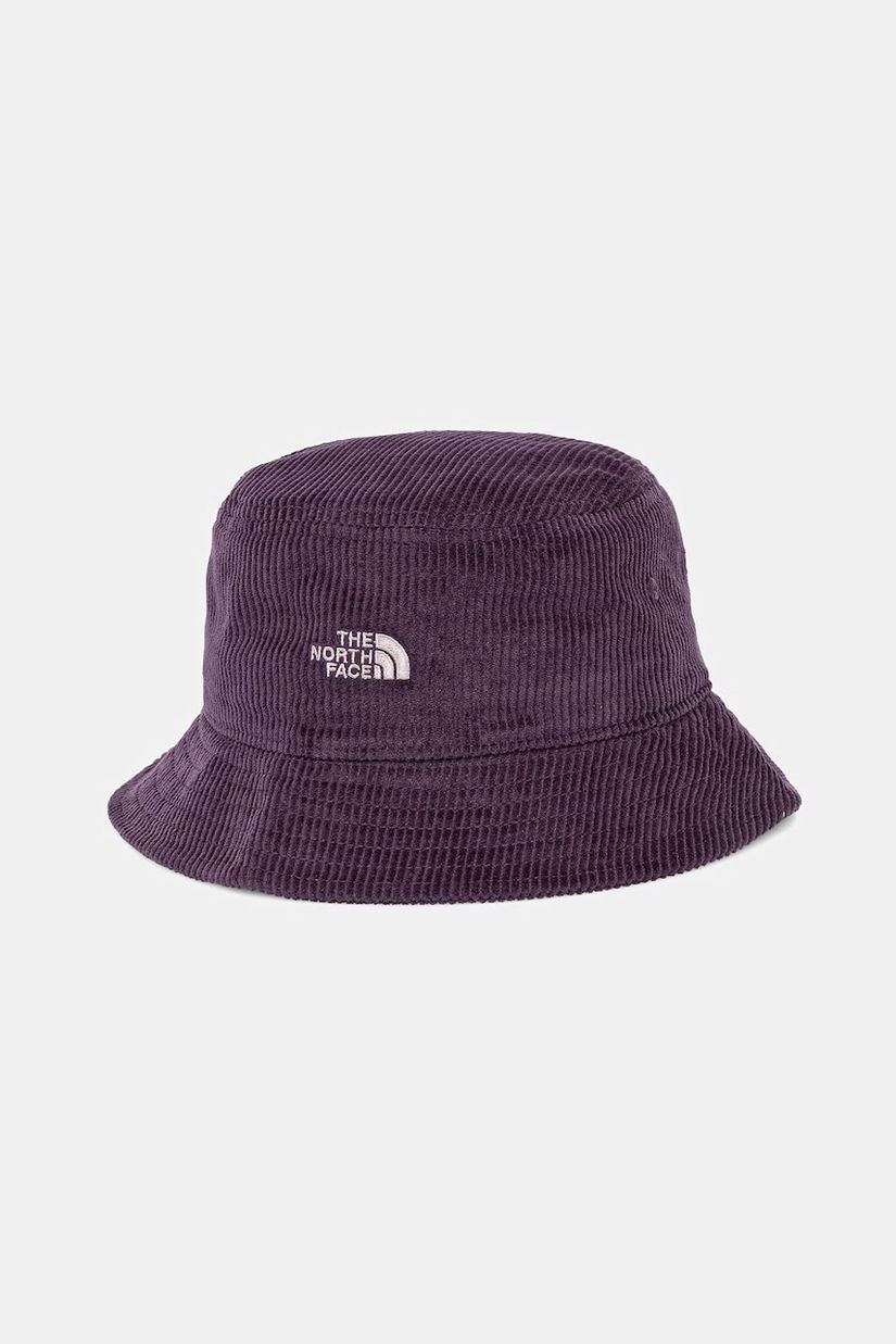 The North Face pălărie tip bucket din catifea reiată