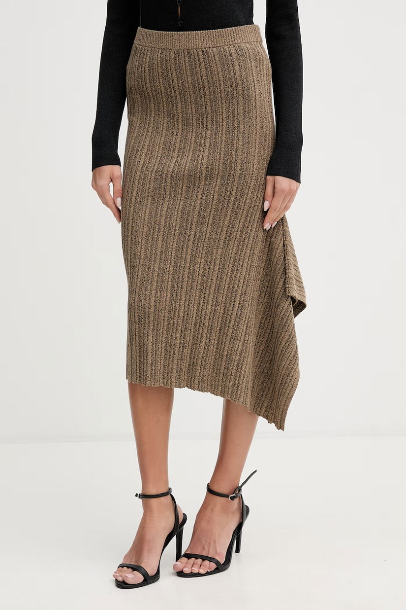 Sisley fustă cu bumbac