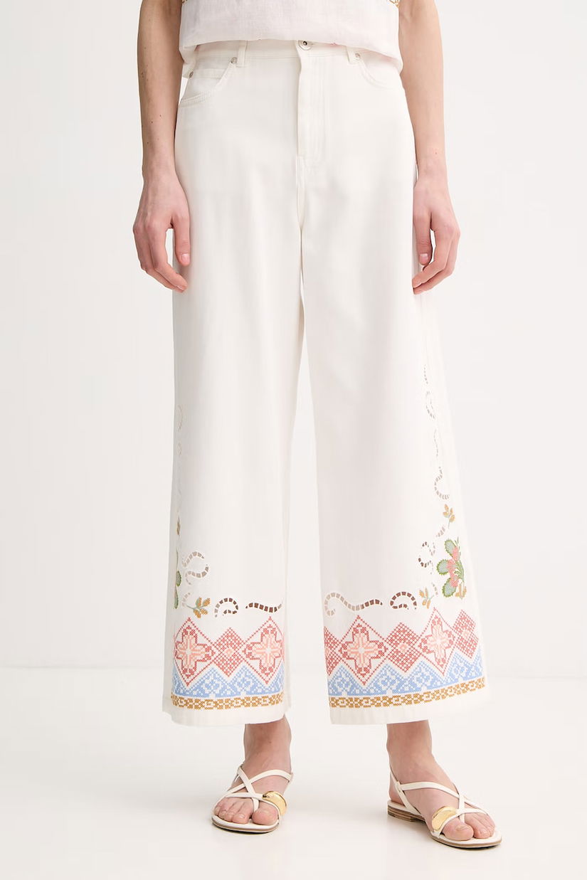 Weekend Max Mara Blugi wide leg femeiești ADUNCO