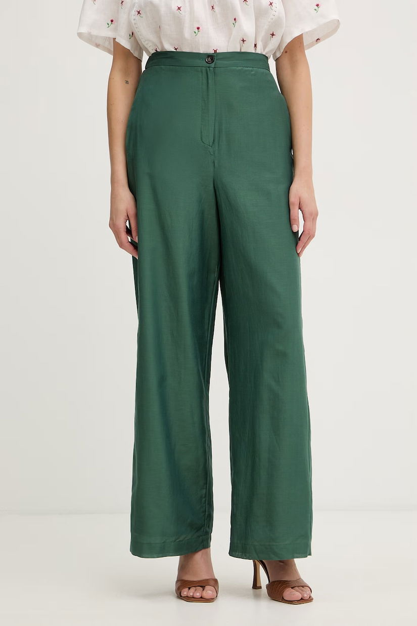 iBlues pantaloni femei cu mătase GETTI