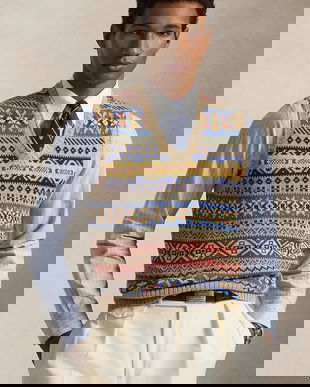 Polo Ralph Lauren vestă bărbătească cu in