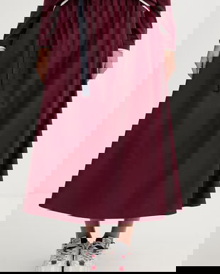 United Colors of Benetton fustă de bumbac