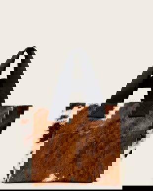 AllSaints shopper de damă din piele IZZY COW