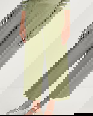 United Colors of Benetton pantaloni femei cu bumbac