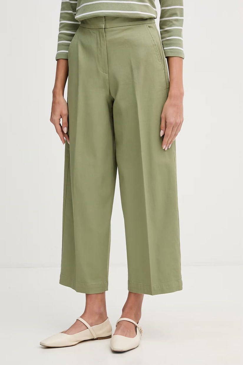 United Colors of Benetton pantaloni femei cu bumbac