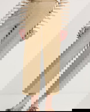 United Colors of Benetton pantaloni de damă cu bumbac