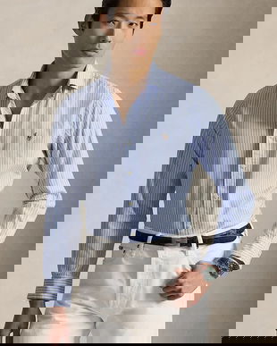 Polo Ralph Lauren cămașă de bărbați din bumbac