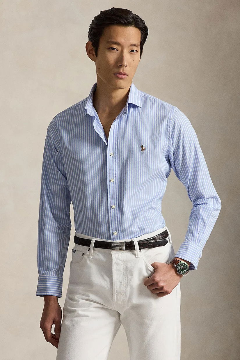 Polo Ralph Lauren cămașă de bărbați din bumbac