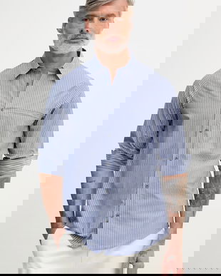 Armani Exchange Cămașă bărbătească bumbac