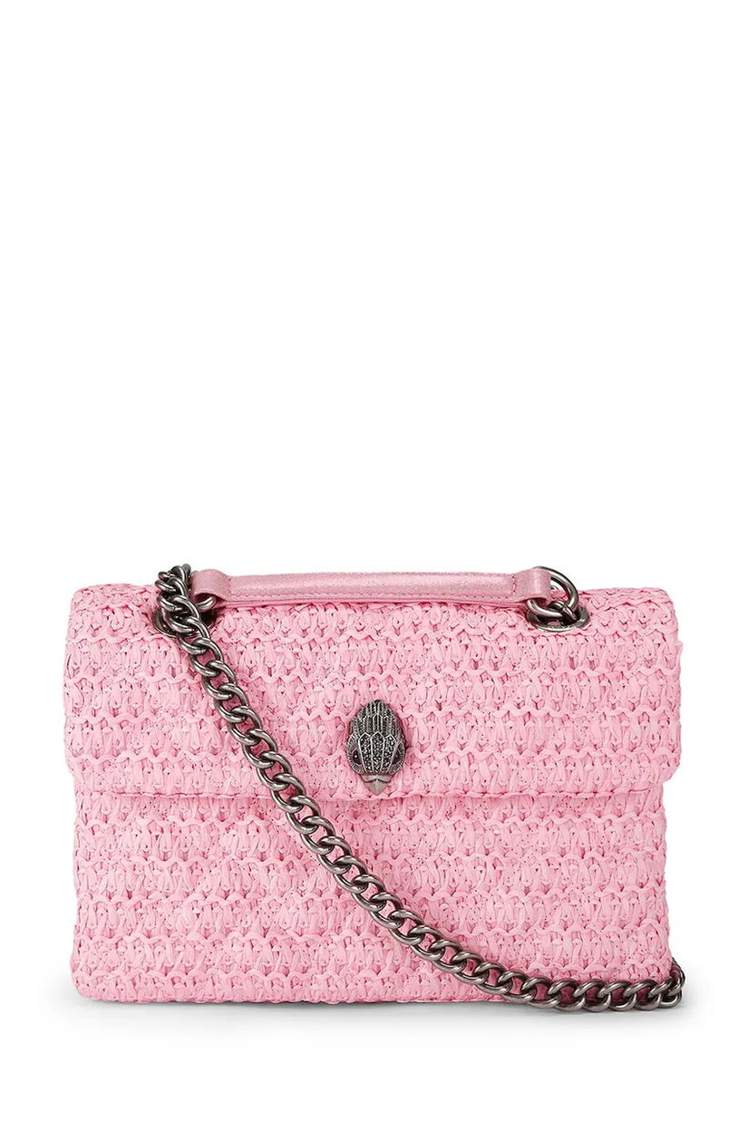 Kurt Geiger London geantă crossbody pentru femei Raffia Kensington