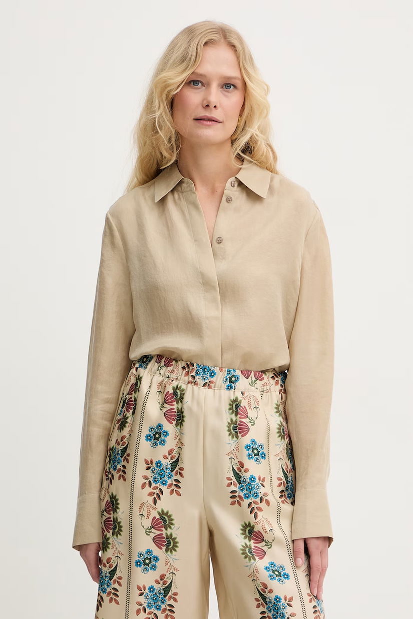 BOSS cămașă pentru femei, cu lyocell Beruta2