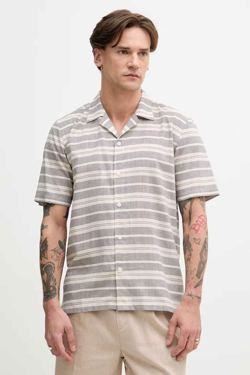 Lindbergh cămașă pentru femei, din in