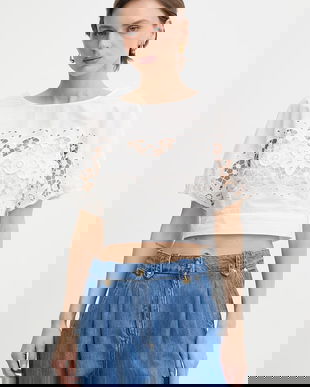 Patrizia Pepe bluză pentru femei, din bumbac