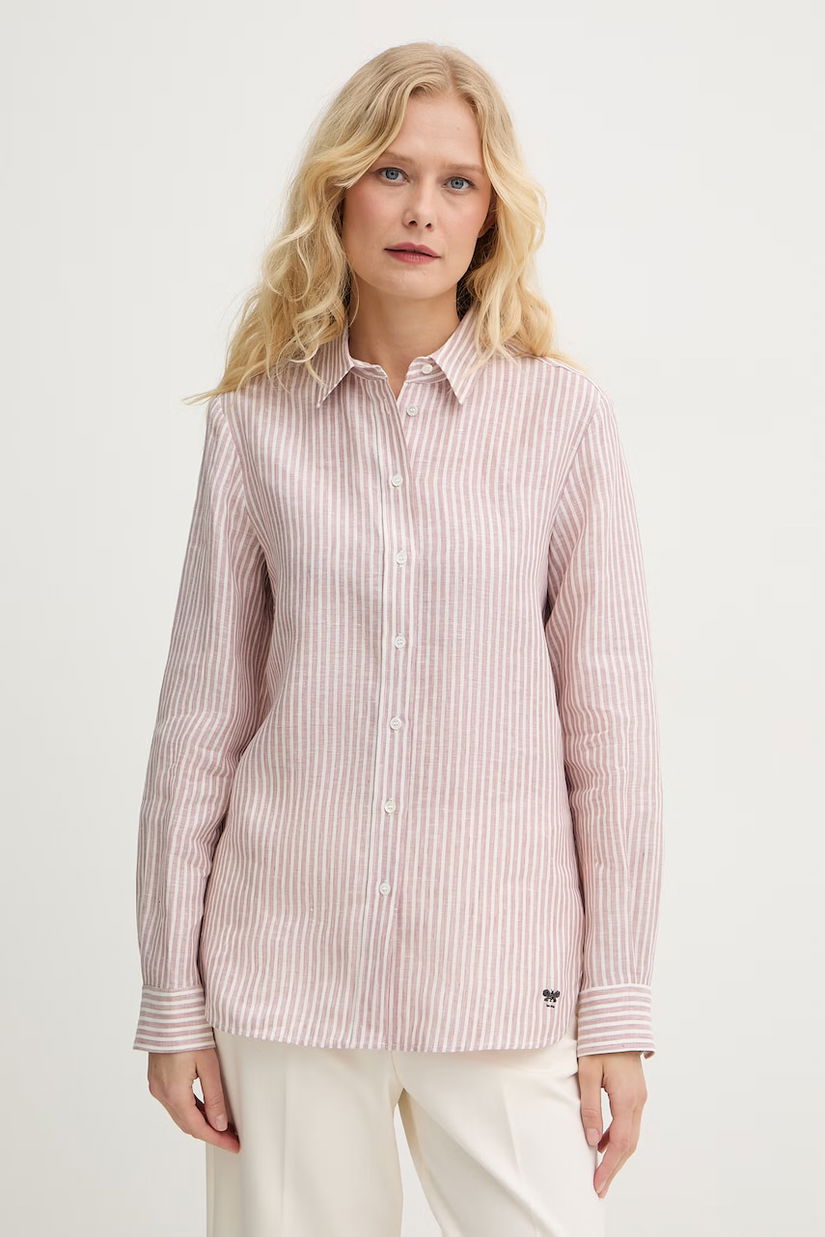 Weekend Max Mara cămașă pentru femei, din in GIURATO