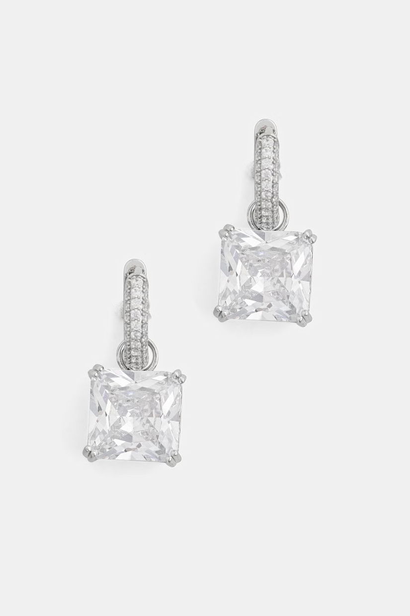 Aldo cercei pentru femei, din metal cu zirconiu cubic PRETTEY