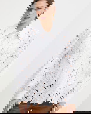 Luisa Spagnoli cămașă pentru femei, din bumbac Balista