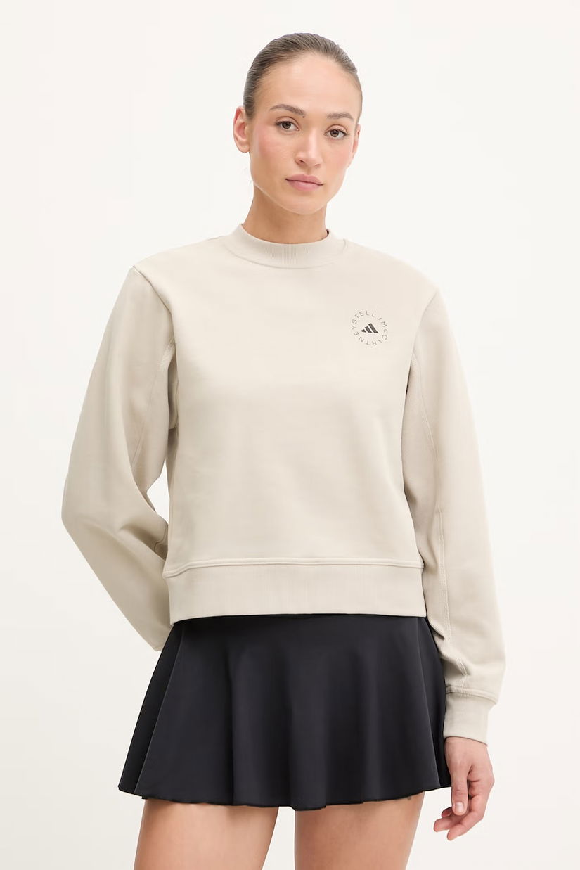 adidas by Stella McCartney hanorac pentru femei, din bumbac