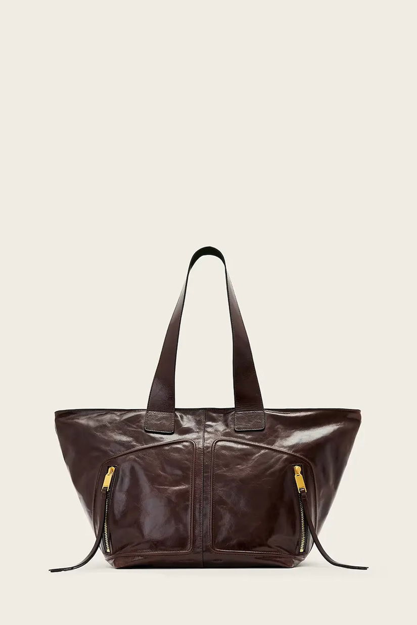 AllSaints tote bag pentru femei, din piele JEAN