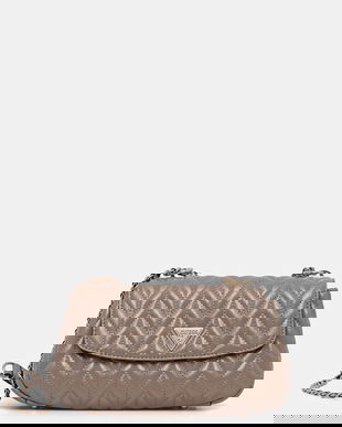 Guess geantă baguette pentru femei, din imitație de piele CHERYL