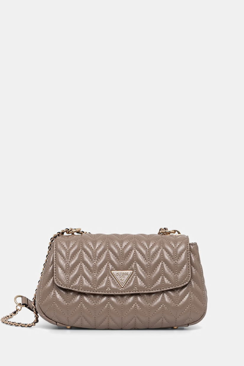 Guess geantă baguette pentru femei, din imitație de piele CHERYL