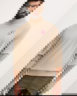 Fjallraven bluză sport pentru bărbați, din bumbac 1960 Logo Badge Sweater