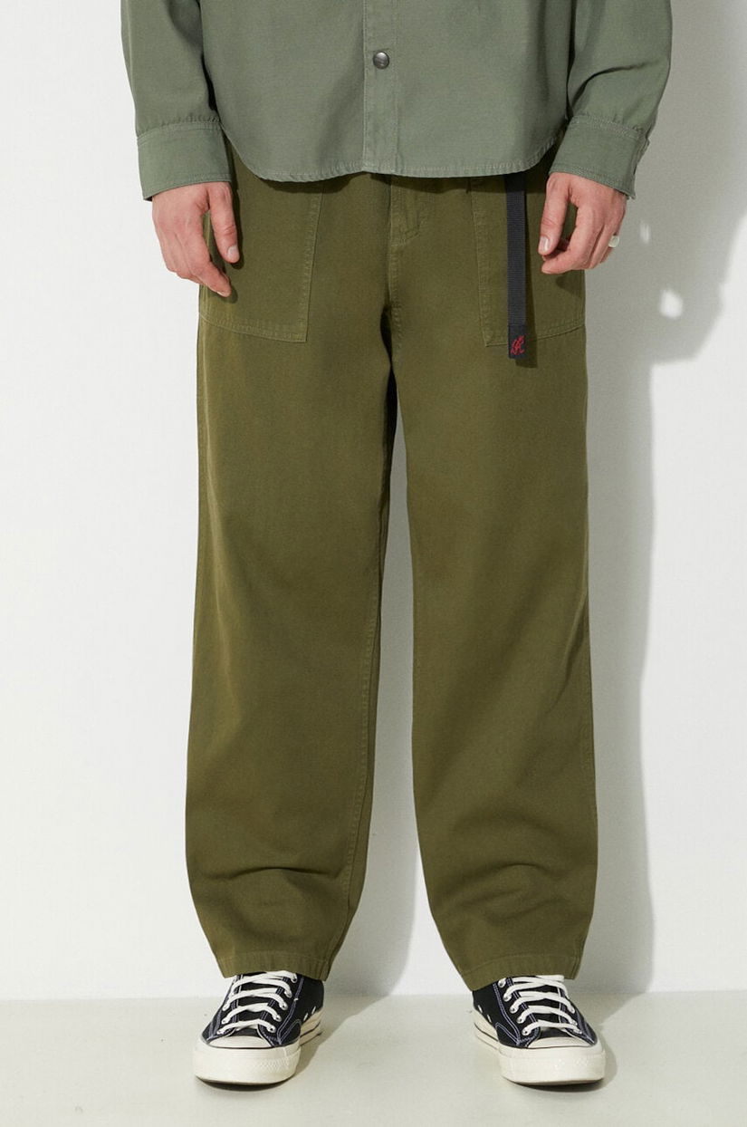 Gramicci pantaloni de bumbac Loose Tapered Ridge Pant