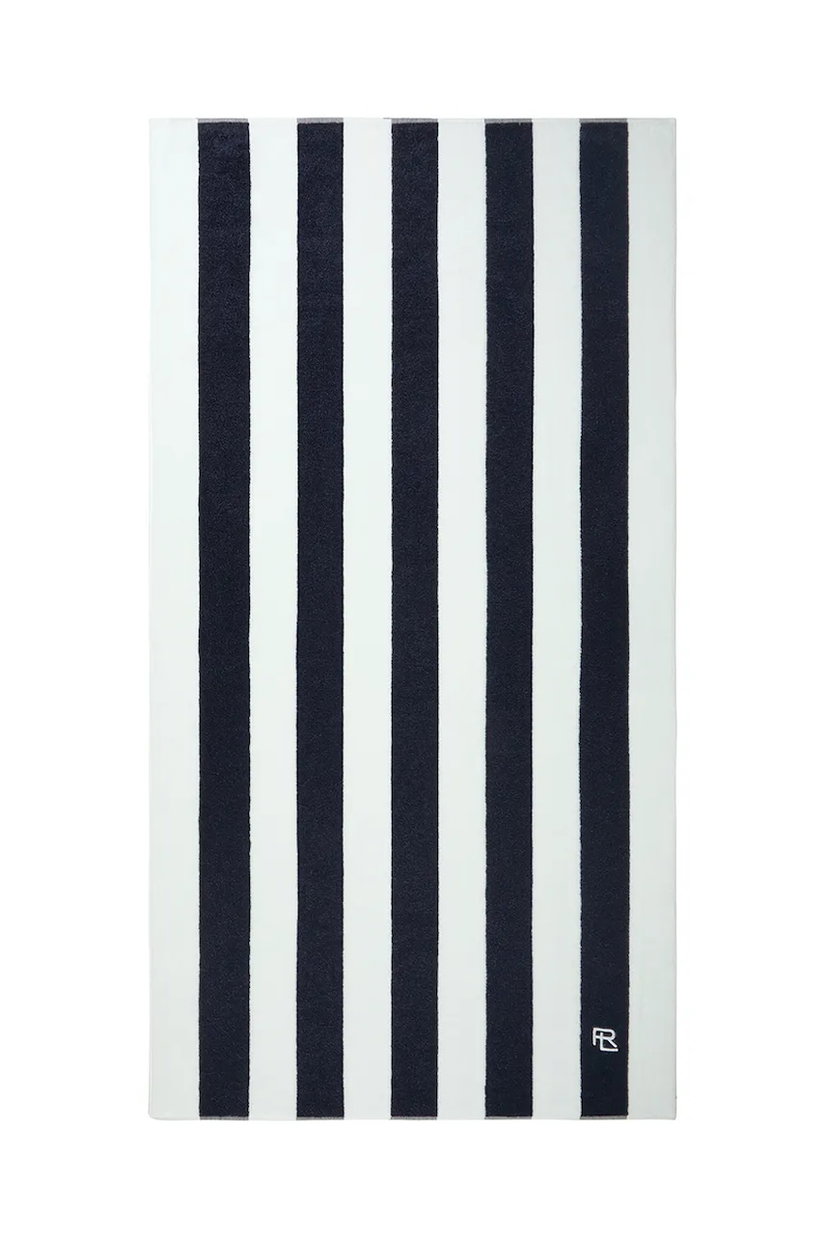 Ralph Lauren prosop de plajă din bumbac HENLEY Navy 90 x 170 cm