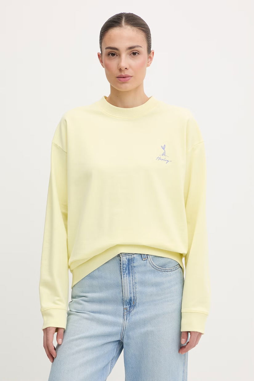 Hurley hanorac pentru femei, din bumbac CREW NEREIDA ISLAND