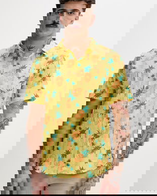 Hurley cămașă pentru bărbați, cu amestec de bumbac