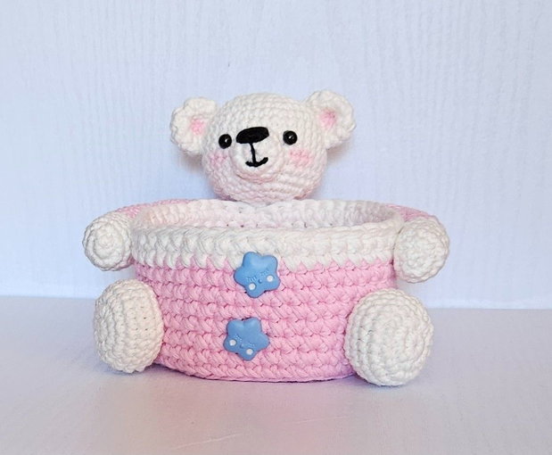 Cosulet ursulet Handmade crosetat Amigurumi