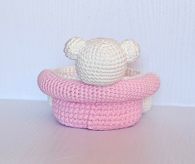 Cosulet ursulet Handmade crosetat Amigurumi