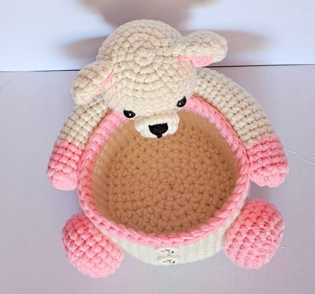 Cosulet handmade ursulet Amigurumi - mare