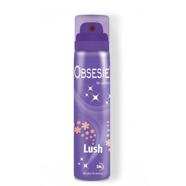 Deodorant Spray Parfum - Farmec Obsesie Lush 24H, 75 ml