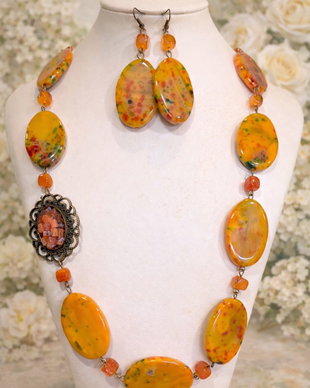 REZERVAT!!! ~SECRET GARDEN SUNSET~agate,ochi de pisică,bronz