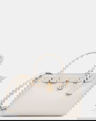 Tommy Hilfiger tote bag pentru femei, din piele