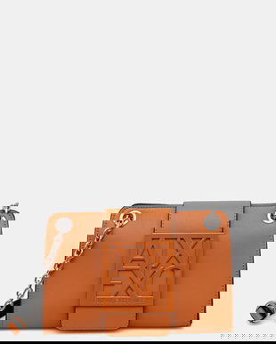 Armani Exchange geantă poștaș pentru femei, cu imitație de piele