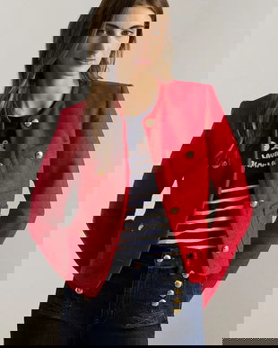 Lauren Ralph Lauren jachetă pentru femei, din in