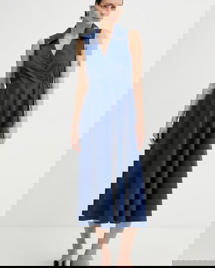 Fracomina rochie din bumbac