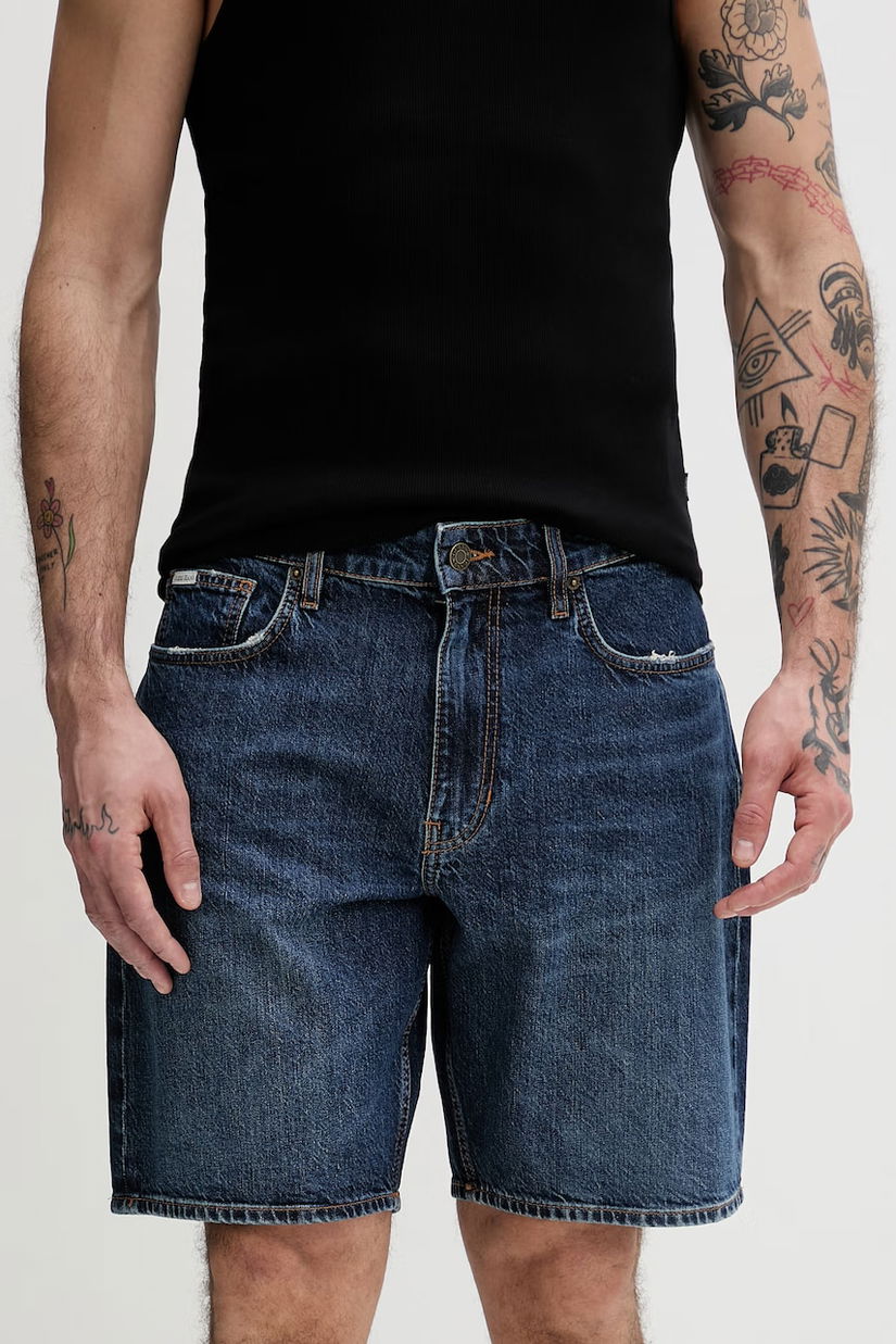 Guess Jeans pantaloni scurți pentru bărbați, din denim