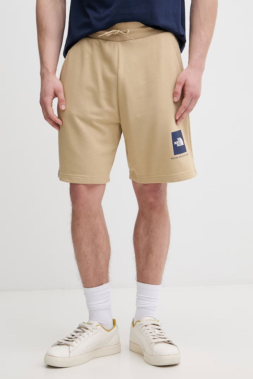 The North Face pantaloni scurți de trening pentru bărbați, cu bumbac LIGHT REGULAR