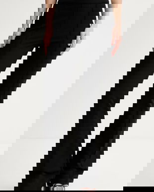 HUGO pantaloni wide leg pentru femei, cu vâscoză Nolphine