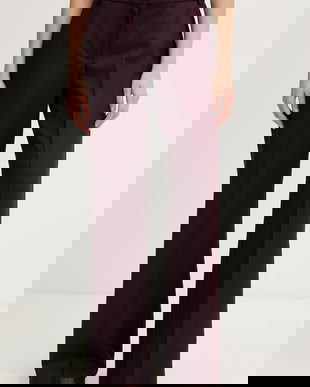 Max&Co. pantaloni pentru femei, cu amestec de lână MCOESTROSO