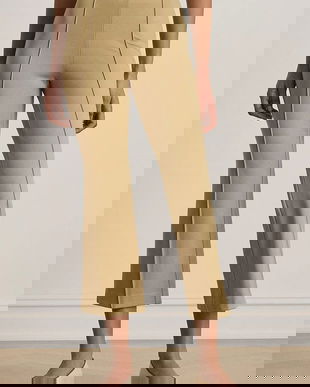 Lauren Ralph Lauren pantaloni pentru femei, cu vâscoză