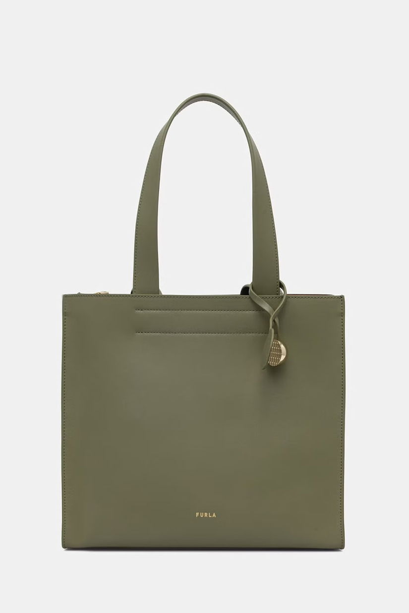 Furla geantă shopper pentru femei, din piele Divide It M tote