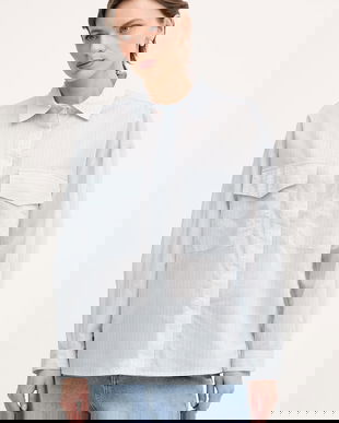 United Colors of Benetton cămașă pentru femei, cu bumbac