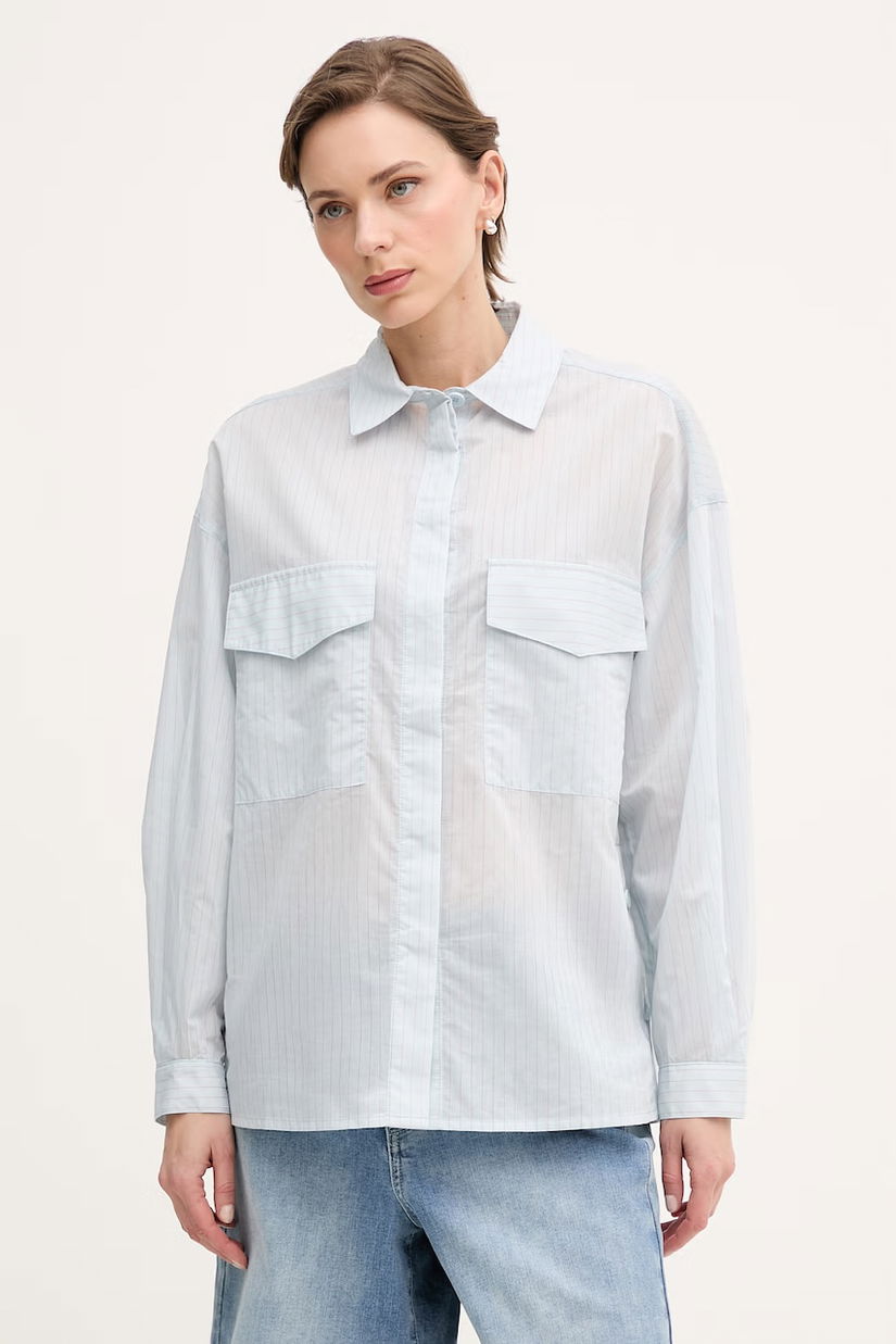 United Colors of Benetton cămașă pentru femei, cu bumbac