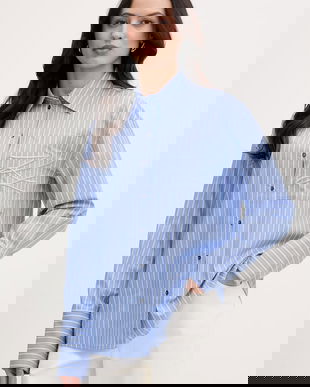 Karl Lagerfeld cămașă pentru femei, din bumbac