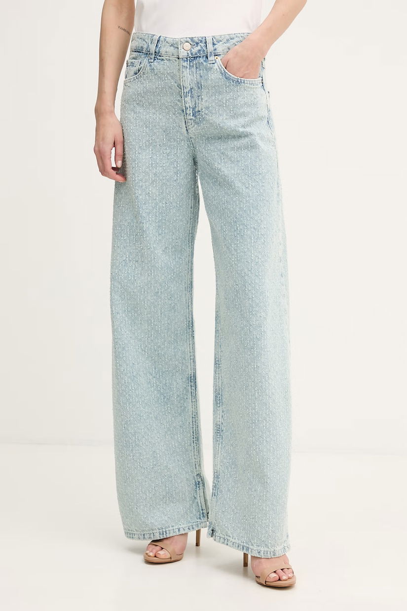 Sisley blugi wide leg pentru femei